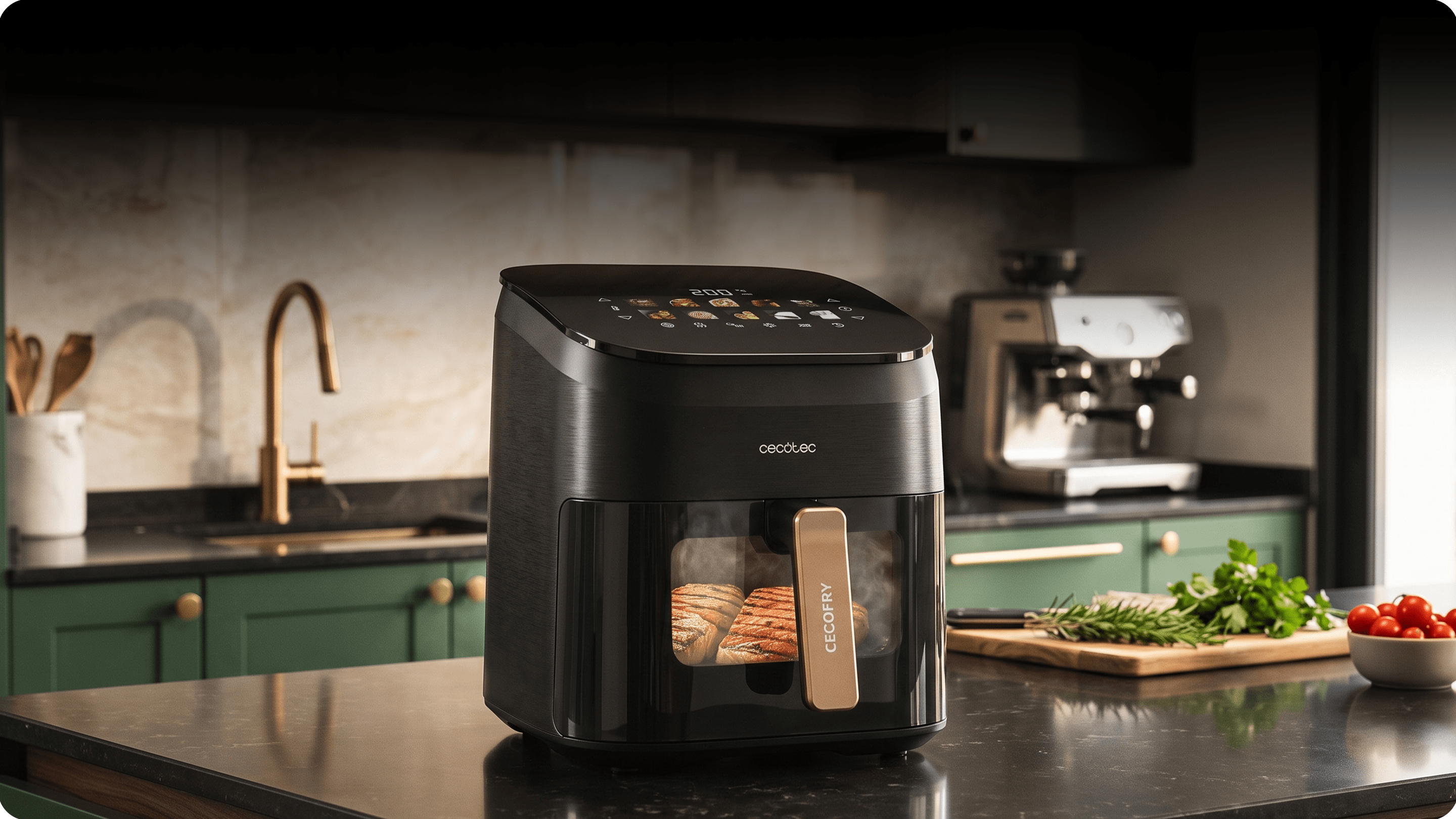 CECOTEC Cecofry&Grill Smokin 4500