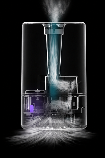 Ultrasonic Micro-Mist & Ag+ Ionization