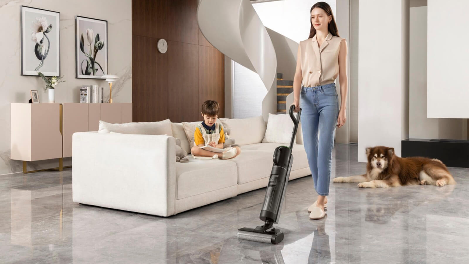 Моющий пылесос Dreame Wet&Dry Vacuum Cleaner M12