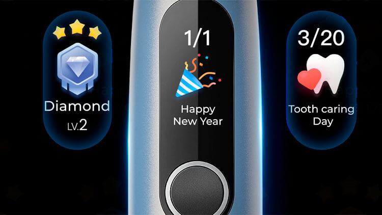 Электрическая зубная щетка Oclean X Pro Digital Electric Toothbrush